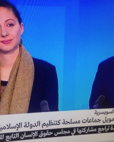 Intervention en arabe sur l'affaire Lafarge, France 24, 2016