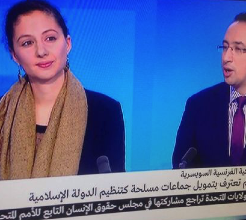 Intervention en arabe sur l'affaire Lafarge, France 24, 2016