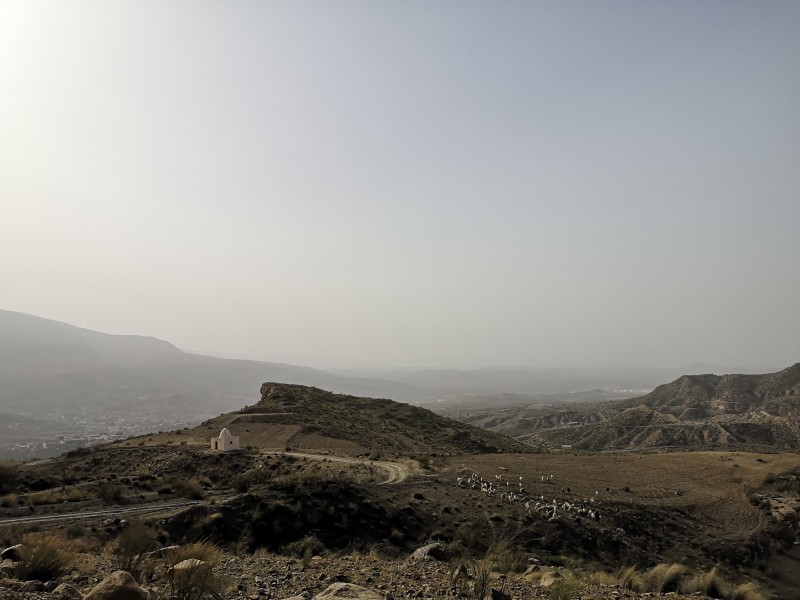 Vue depuis le village Tizi Qalaa, région de Mansourah, Algérie @DorothéeMyriamKellou